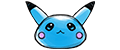 Blue Pikachu logo