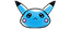 Blue Pikachu logo